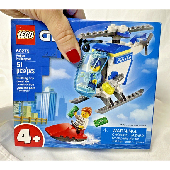 Lego City 60275 Police Helicopter Building Retired 2021 51 Pc Set NIB Sealed - Picture 2 of 5
